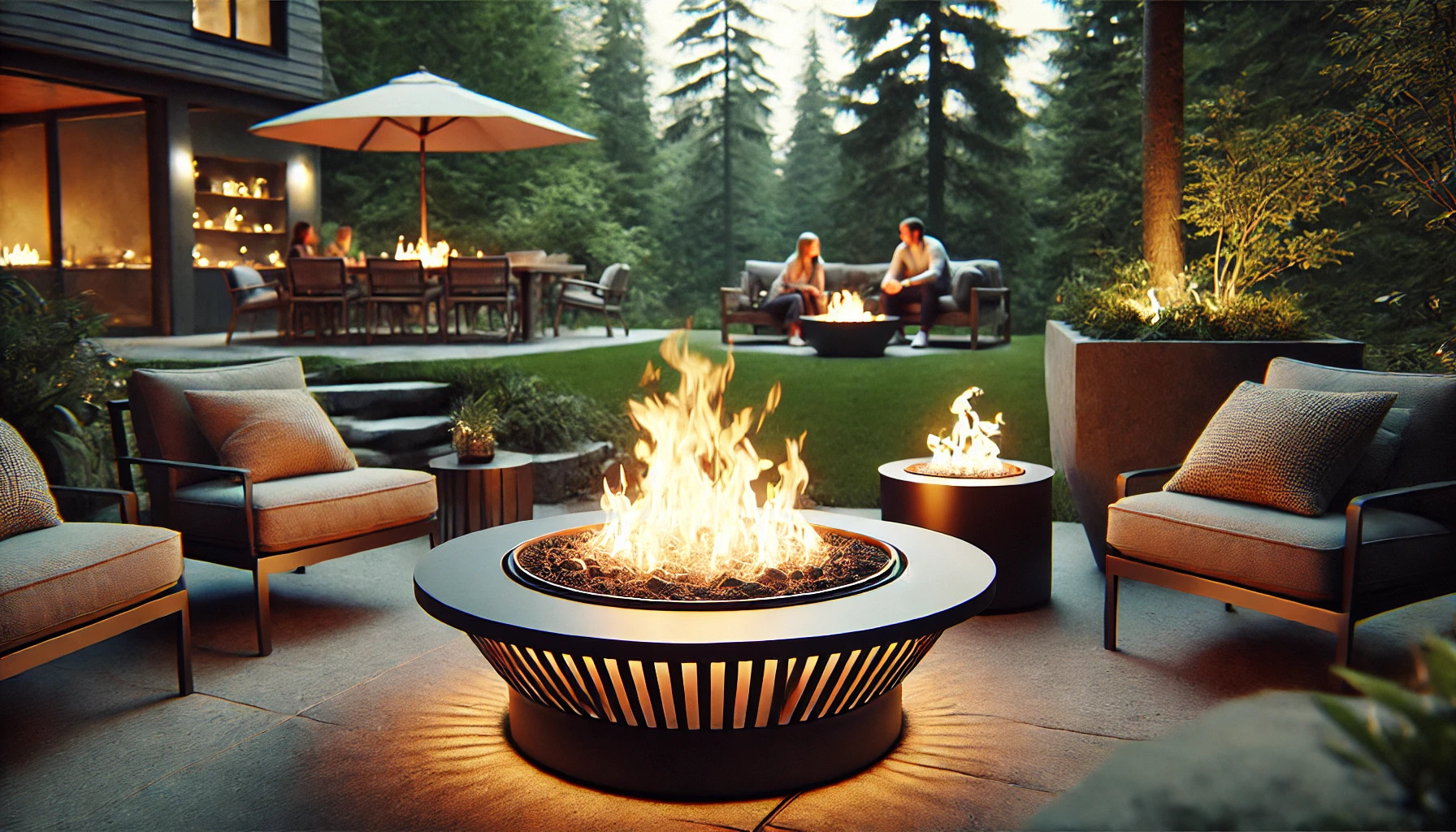 Outdoor Firepit Installation